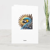 Love Life Folded Greeting Card Kaart (Achterkant)