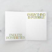 Love Life Folded Greeting Card Kaart (Binnen)