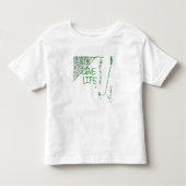 Love Life Graffiti Toddler T-Shirt (Voorkant)