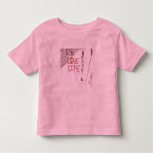 Love Life Graffiti Toddler T-Shirt (Voorkant)