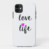 Love Life iPhone nauwelijks daar Hoesje (Achterkant)