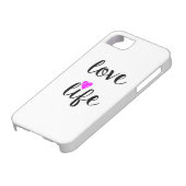 Love Life iPhone nauwelijks daar Hoesje (Onderkant)