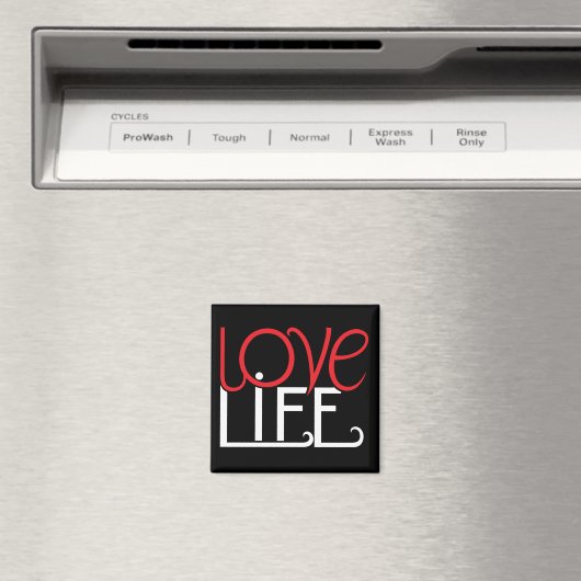 Love Life Magnet (Insitu (Vaatwasser))
