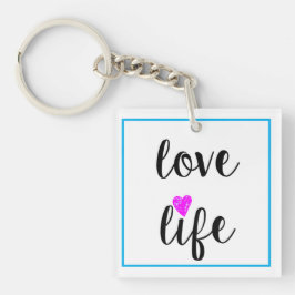 Love Life Modern Sleutelhanger