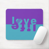 LOVE LIFE mousepad Muismat (Met muis)