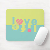LOVE LIFE mousepad Muismat (Met muis)