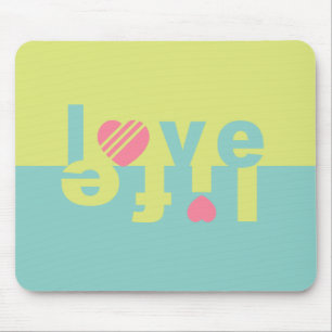 LOVE LIFE mousepad Muismat