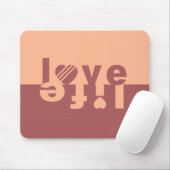 LOVE LIFE mousepad Muismat (Met muis)