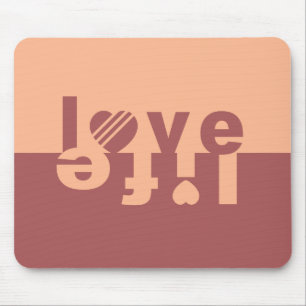 LOVE LIFE mousepad Muismat
