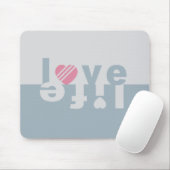 LOVE LIFE mousepad Muismat (Met muis)