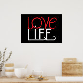 Love Life Poster (Keuken)