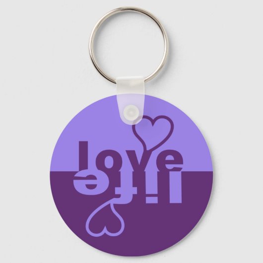 Love Life sleutelhanger (Voorkant)