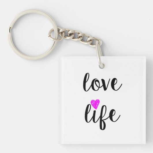 Love Life Sleutelhanger (voorkant)