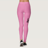 Love Life stretch dames leggings (Achterkant)
