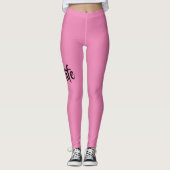Love Life stretch dames leggings (Voorkant)
