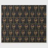 Love Light Bulb Cadeaupapier (Vlak)