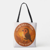 Love, Light & Gratitude Tote Bag for Everyday Joy (Achterkant)