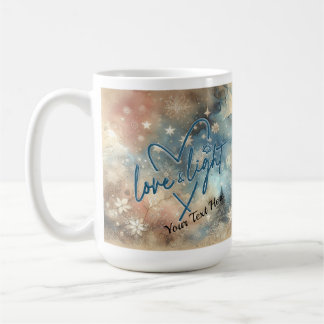 Love & Light Hanukkah Coffee Mug Koffiemok