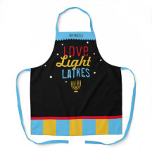 Love Light Latkes Black Hanukkah Funny Quote Schor