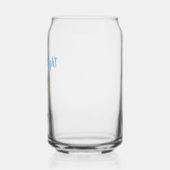 Love & Light Personalized Hanukkah Menorah Gift Blikvorm Glas (Links)