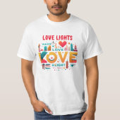 Love Lights T-shirt (Voorkant)