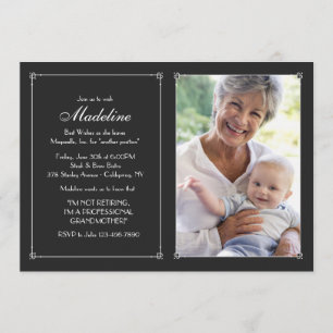 Love Lijst Photo Retirement Invitation Kaart