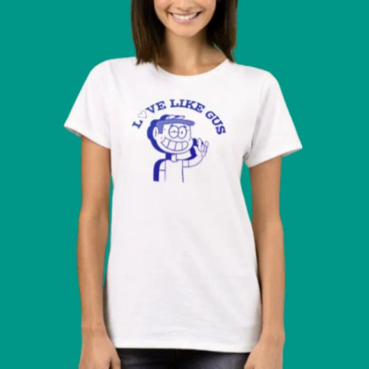 Love Like Gus: ASL Tribute Design T-shirt