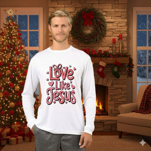 Love Like Jesus Christelijk Heren T-shirt