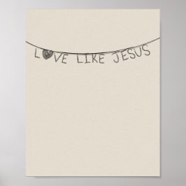 Love Like Jesus Poster