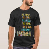 Love Like Ms Honey Guide Like Mr Feeny Excite Like T-shirt (Voorkant)