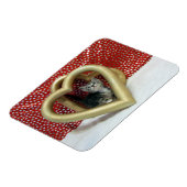 Love, Lilo - Heart Cat / Kitten Magnet Magneet (Linkerzijde)