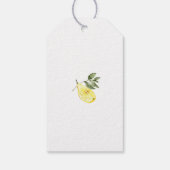 Love Limoncello Cocktail Vrijgezellenfeest Dank u Cadeaulabel (Achterkant)