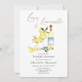 Love Limoncello Cocktail Vrijgezellenfeest Kaart