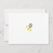 Love Limoncello Cocktail Vrijgezellenfeest Recept  Kaart (Achterkant)