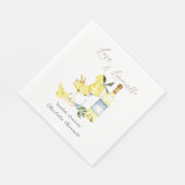 Love Limoncello Cocktail Vrijgezellenfeest Servet (Hoek)