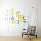 Love Limoncello Cocktail Vrijgezellenfeest Wandkleed (In Situ (horizontaal))