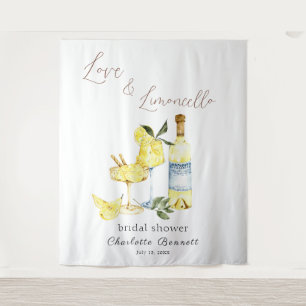 Love Limoncello Cocktail Vrijgezellenfeest Wandkleed