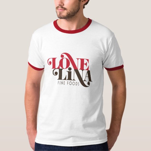 Love Lina Mannen T-shirt (Voorkant)