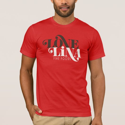 Love Lina Mannen T-shirt (Voorkant)