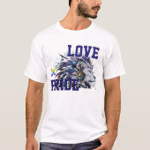 LOVE × LION Ver. B - Custom T-shirt (Voorkant)