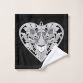 Love Lioness Locket-handdoekset Bad Handdoek (Wasdoekje)