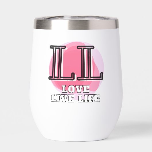 Love Live Life Quote (Achterkant)