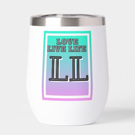 Love Live Life Quote (Achterkant)