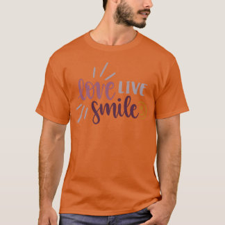 Love Live Smile cadeau T-shirt