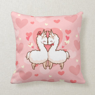Love Llama Pillow Kussen