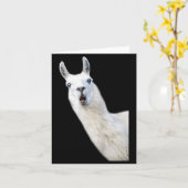 Love Llama Women Shirt Llama Lovers For Kids And G Kaart (Gele Bloem)