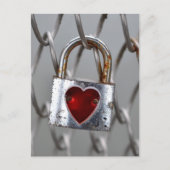 Love Lock briefkaart (Voorkant)
