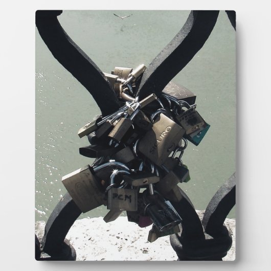 Love Lock Fotoplaat (Voorkant)
