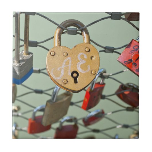 Love Lock Tegeltje (Voorkant)