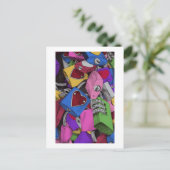 Love Locks Briefkaart (Staand voorkant)